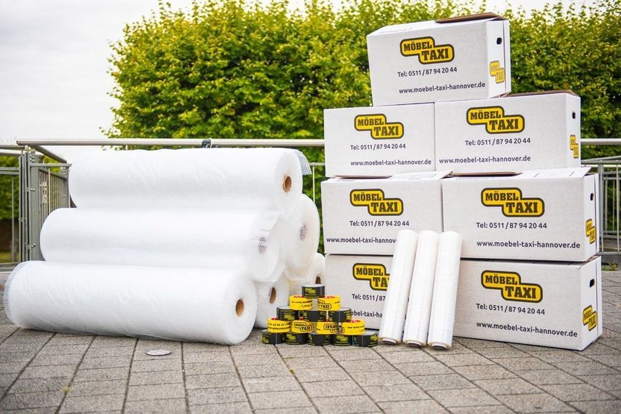 Umzugskartons & Co. gratis zu jedem Umzug!